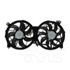 Tyc Products Tyc Dual Radiator And Condenser Fan Asse, 623630 623630